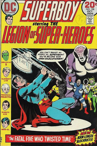 Superboy #198 - DC Comics - 1973