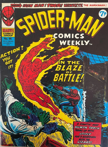 Spider-Man Comics Weekly #96 - Marvel Comics /British - 1974