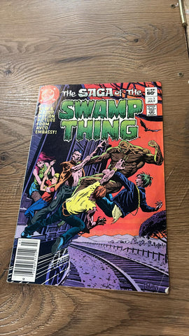Saga of the Swamp Thing #3- DC Comics - 1982