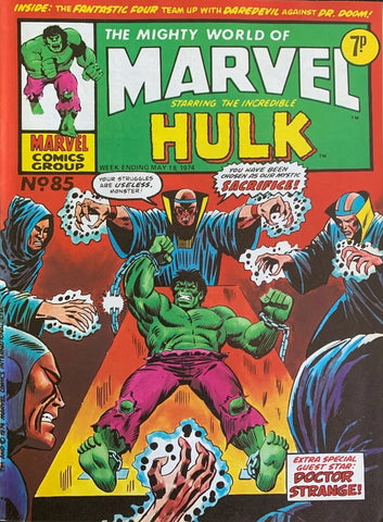 The Mighty World of Marvel #85 - Marvel/British - 1974