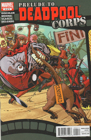 Prelude to Deadpool Corps #4 - Marvel - 2010