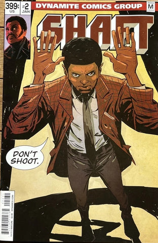 Shaft #2 - Dynamite Comics - 2015 - "Don't Shoot" Variant