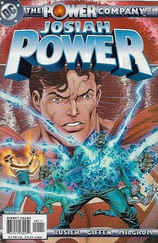 Josiah Power #1 (The Power Company) - DC Comics - 2002