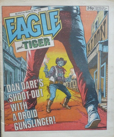 Eagle Comic #215 - #219 (5x Comics LOT) - IPC Comics - 1986