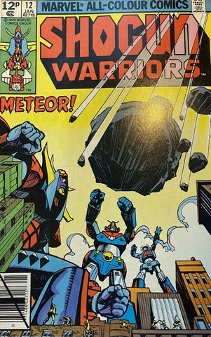 Shogun Warriors #12 - Marvel Comics - 1979