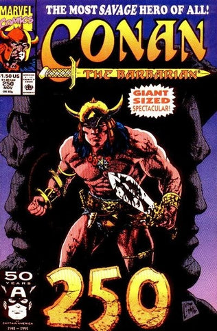 Conan The Barbarian #250 - Marvel Comics - 1990