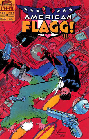 American Flagg #49 - First Comics - 1988