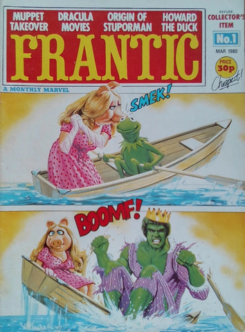 Frantic #1 - Marvel Comic/British - 1980