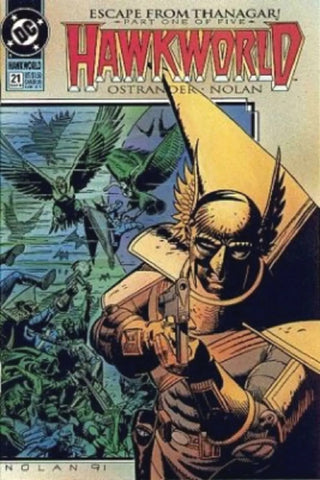 Hawkworld #21 - #24 (Run of 4x Books) - DC Comics - 1992
