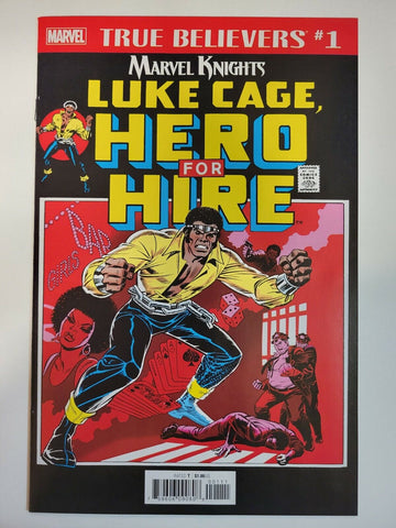 True Believers Luke Cage Hero For Hire - Marvel Comics - 2018
