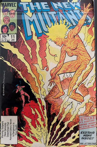 New Mutants #11 - Marvel Comics - 1983