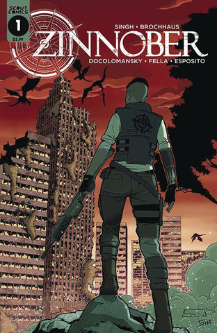 Zinnober #1, #2 & #4 - Scout Comics - 2018