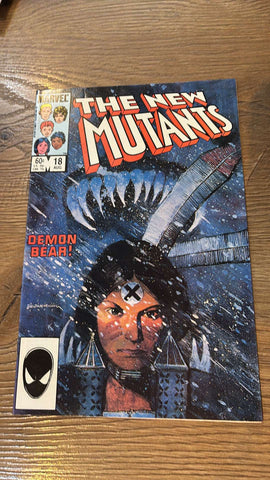 New Mutants #18 - Marvel Comics - 1984