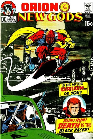Orion Of The New Gods #3 - DC - 1971 - 1st App. Black Racer - VG/FN