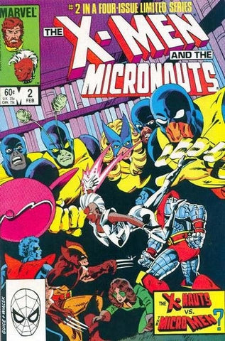 X-Men and the Micronauts #3 - Marvel Comics - 1984