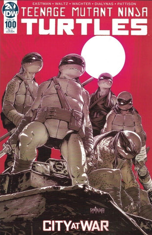 Teenage Mutant Ninja Turtles #100 - IDW - 2019 - Santolouco RI Variant