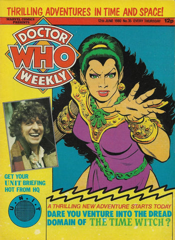 Doctor Who Weekly #35 - #40 (6x Comics RUN) - Marvel Comics - 1980