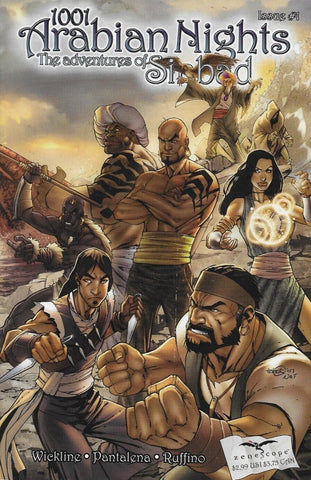 1001 Arabian Nights: Adventures of Sinbad #1 - Zenescope - 2008