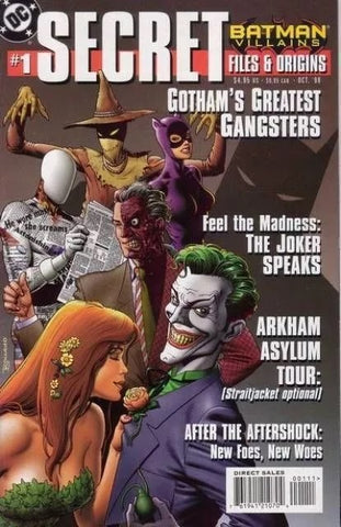 Batman Villains: Secret Files & Origins #1 - DC Comics - 1998