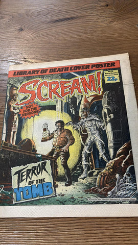 Scream #12 - British Comic - 9th June 1984
