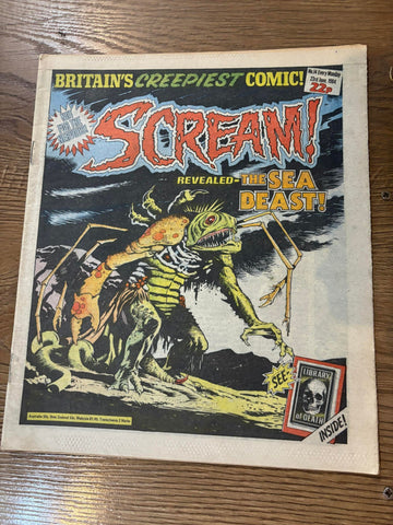 Scream #14 - British Comic - 23rd June 1984