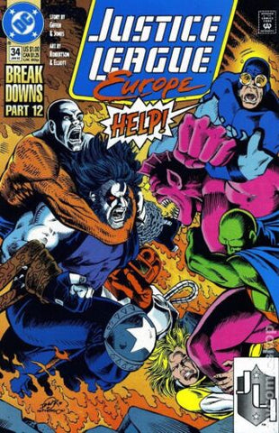 Justice League Europe LOT of 7 - DC - 1992 - #34, #35, #37, #38, #39#, #40, #41