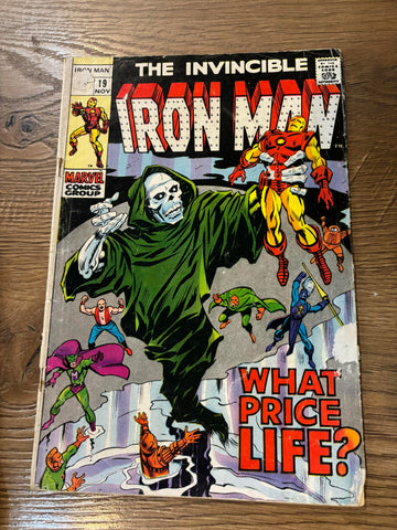 Invincible Iron Man #19 - Marvel Comics - 1969