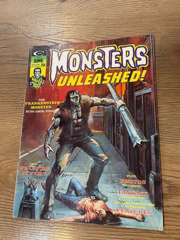 Monsters Unleashed #4 - Curtis Magazines - 1974