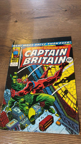 Captain Britain #26 - Marvel/British Comics - 1977