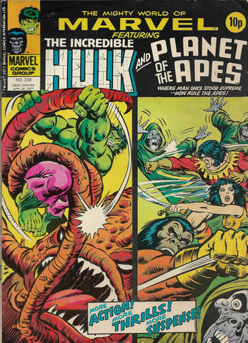 The Mighty World of Marvel #238 - Marvel Comics / British - 1977
