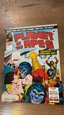 Planet of the Apes #76 - Marvel/ British - 1976