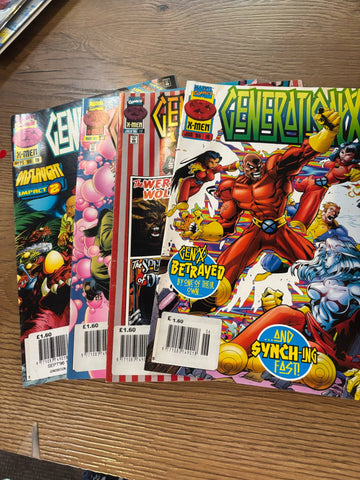 Generation X #16-19 - Marvel Comics - 1996