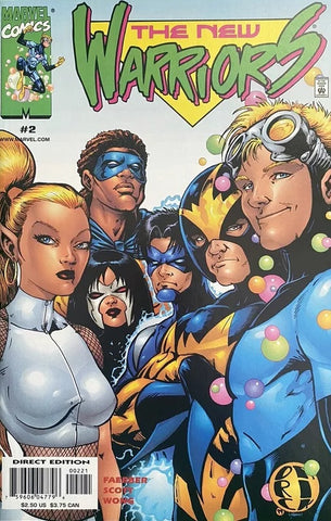 The New Warriors #2 - Marvel Comics - 1999
