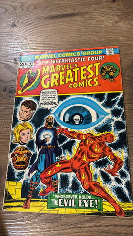 Marvel's Greatest Comics #41 - Marvel Comics - 1973