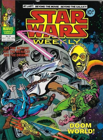 Star Wars Weekly #23 - Marvel/British Comics - 1978