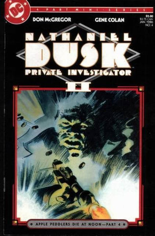 Nathaniel Dusk Private Investigator II #3 - DC Comics - 1986