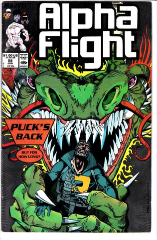 Alpha Flight #59 - Marvel Comics - 1988