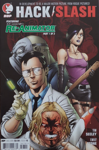 Hack/Slash #15 ft. Re-Animator - DDP - 2022 - Tim Seeley Variant Edition
