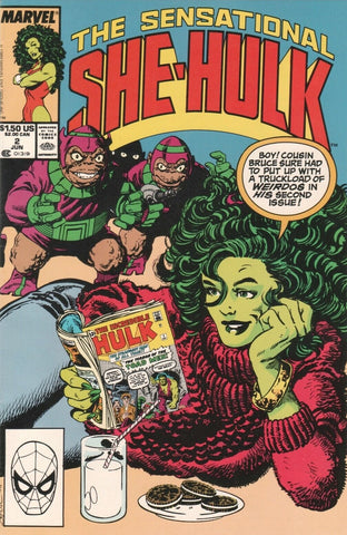 Sensational She-Hulk #2 - Marvel Comics - 1989