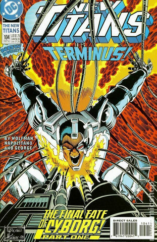 The New Titans #104 - DC Comics - 1993