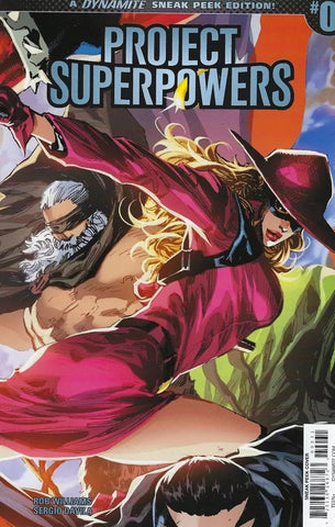 Project Superpowers #0 Sneak Peak - Dynamite - 2008 - 1:20 Variant