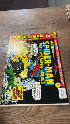 Super Spider-Man with the Super-Heroes #180 - Marvel/British Comic - 1976