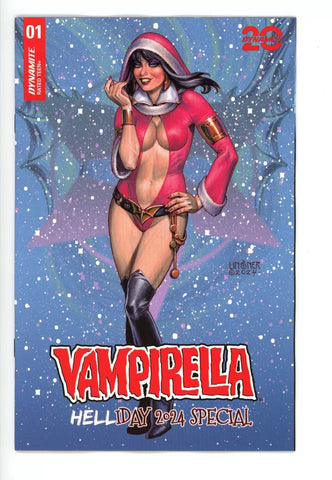 Vampirella Helliday 2024 Special #1 - Dynamite Comics - 2024 - Cover B Linsner variant
