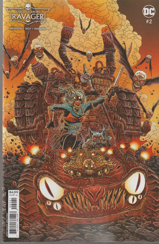 Knight Terrors Ravager #2 - DC Comics - 2023 - Stroke Cover B