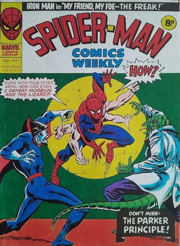 Spider-Man Comics Weekly #143 - Marvel Comics / British - 1975 - Fine