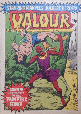 Valour #10 - Marvel/British Comics - 1980