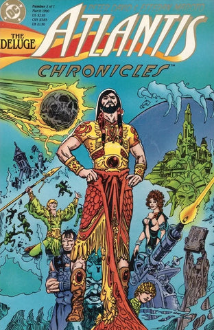 Atlantis Chronicles #1 - #5 (RUN of 5x Comics) - DC Comics - 1990