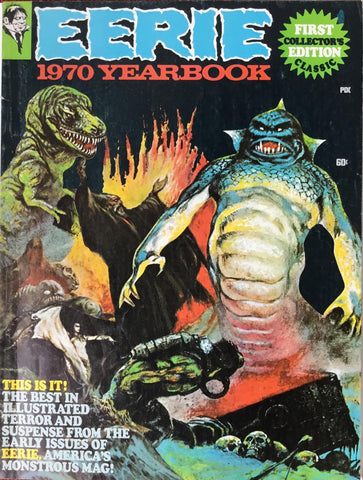 Eerie 1970 Yearbook - Warren Magazines - 1970 - Frazetta Cover