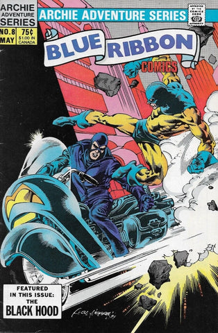 Blue Ribbon Comics #8 - Archie Adventure Series - 1984