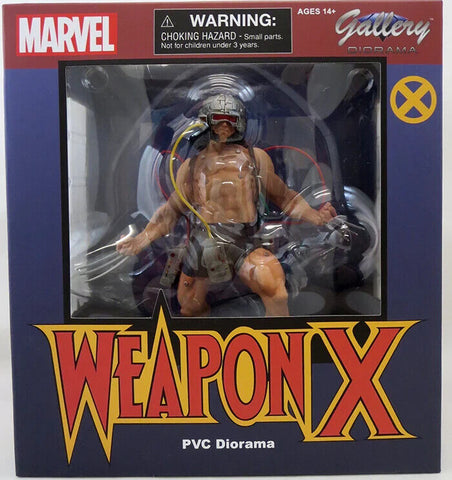 Weapon X PVC Diorama / Statue - Marvel Comics / Diamond Select